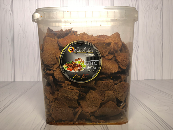 Ржаные гренки со вкусом шашлыка в Сызрани