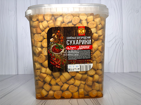 Сухарики с аджикой в Сызрани