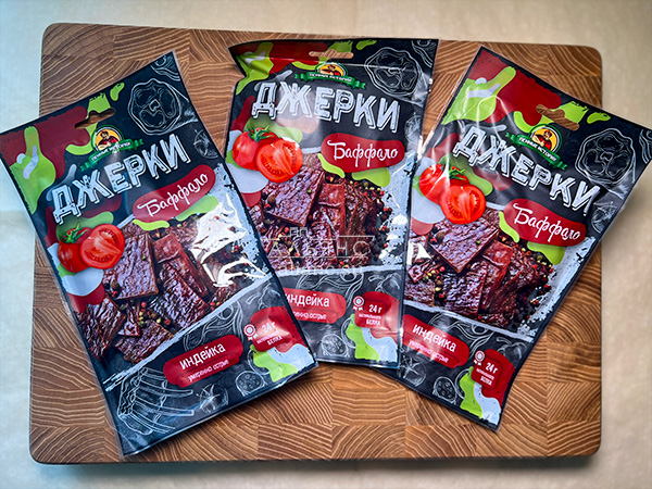 Джерки из индейки "Баффало" 45 гр. в Сызрани