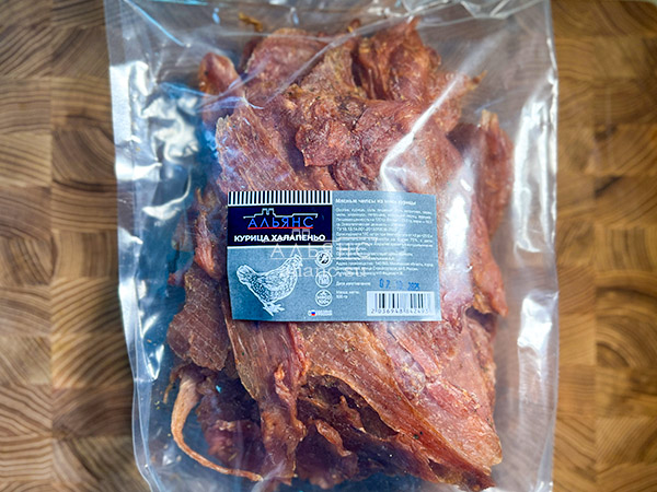 Мясо (АЛЬЯНС) вяленое курица 500гр "С халапеньо" в Сызрани