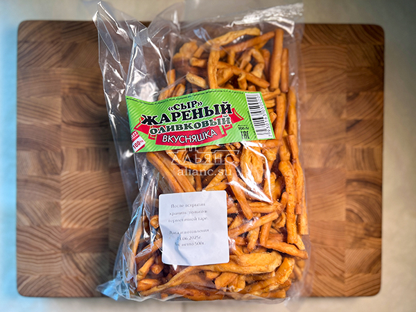 Жареный сыр "ВКУСНЯШКА" (Оливковый) 500гр. в Сызрани