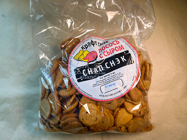 Снапсы ПШЕНИЧНЫЕ "Лосось с сыром" в Сызрани