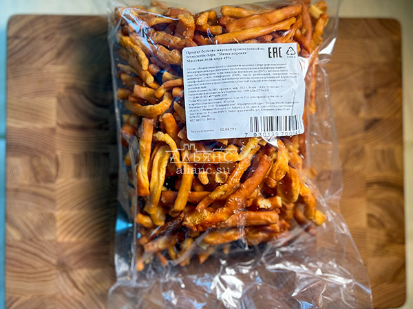 Нитка ЖАРЕНАЯ  Oktobersnack1 кг (сырный продукт) в Сызрани