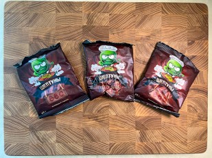 Чипсы: Горох жареный со вкусом БАРБЕКЮ 