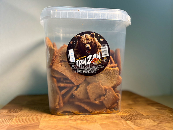 Ведро Ржаные гренки со вкусом Крылышки Барбекю (1 кг) в Сызрани