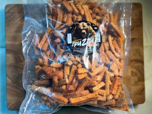 Шашлычок из щуки холодного копчения: Соломка ржаная со вкусом Бекон