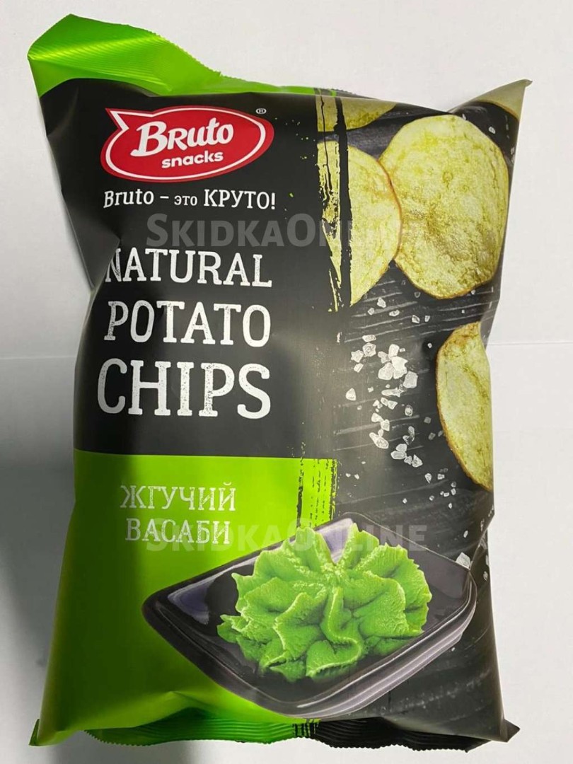 Картофель «Бруто» со вкусом васаби 130 гр. в Сызрани