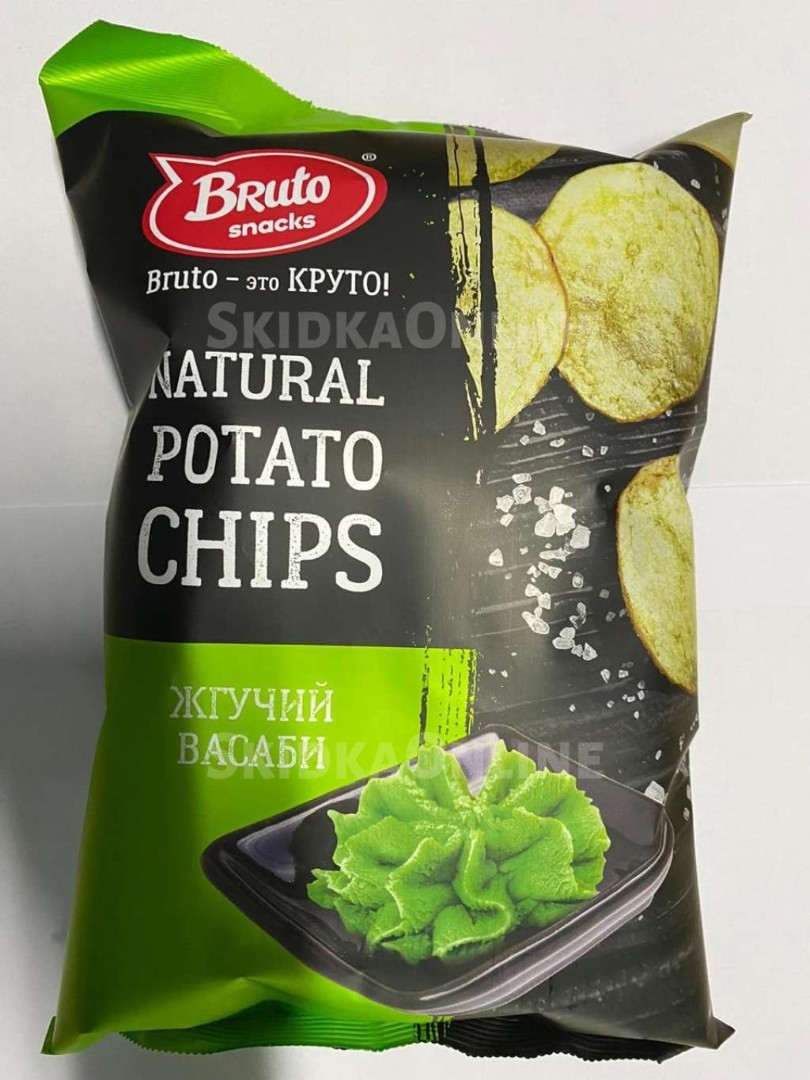 Картофель «Бруто» со вкусом васаби 70 гр. в Сызрани