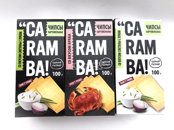 Чипсы "CARAMBA" ассорти 100 гр. в Сызрани