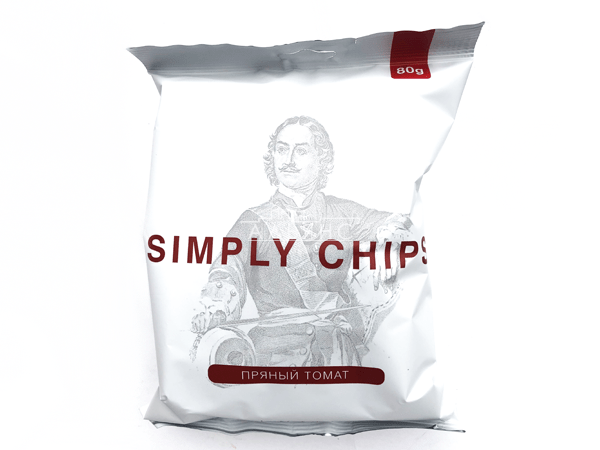 Картофельные чипсы "Simple chips" Пряный томат 80 гр. в Сызрани
